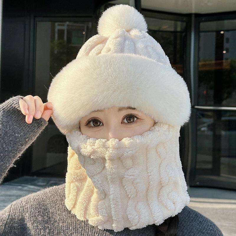 

Ветрозащитная флисовая шапка и снуд для велоспорта