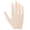 Practice Hand for Acrylic Nails Soft Rubber Flexible Fingers Movable Joints Nail Art Hand Nail Train