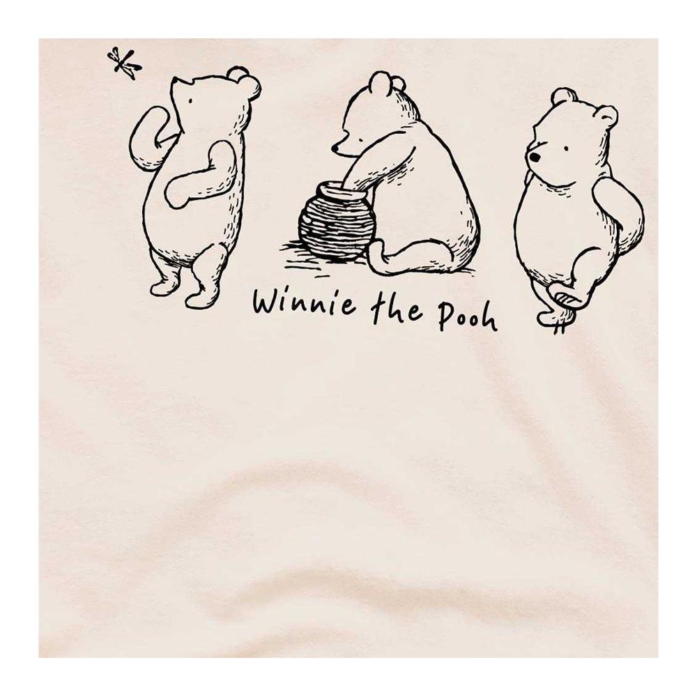 Winnie the Pooh Unisex Adult Classic Outline T-Shirt