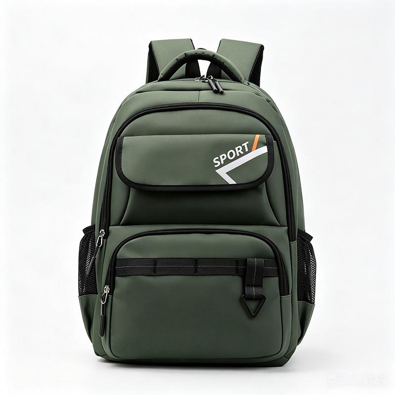 Schoolbag Simple Daily Tooling Large Capacity Men's Backpack Junior High School Student School Bag Versatile New Student School Bag Women