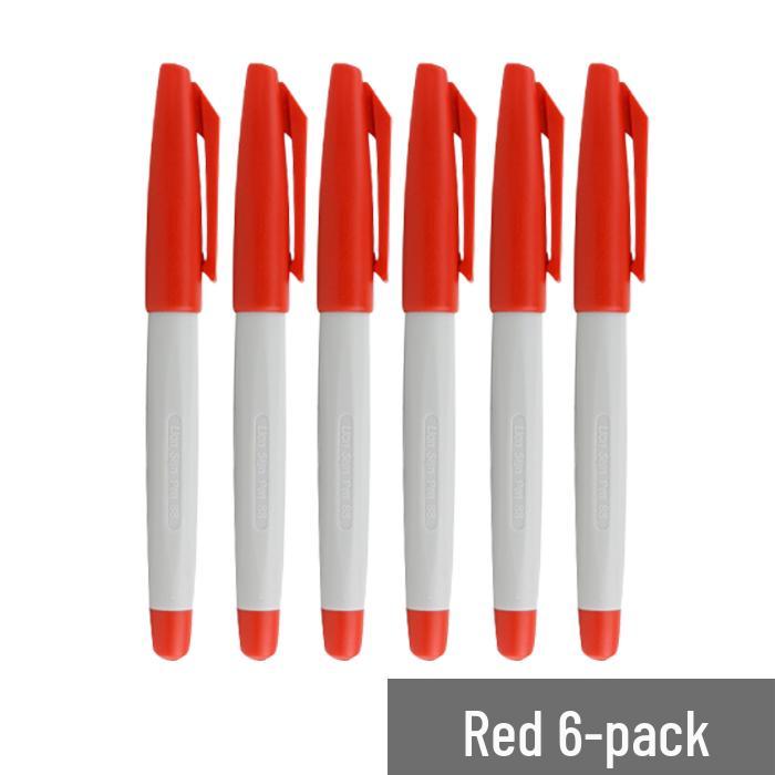 Taiwan Lion 88 Refillable Fine Tip Red Fineliner Marker Pen