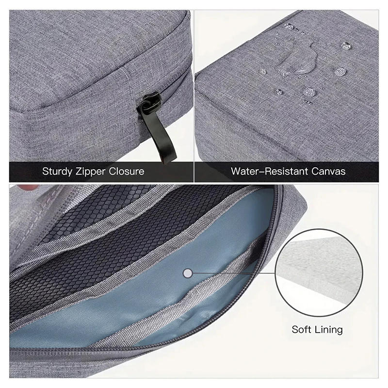 High Quality Large Capacity Digital Storage Bag Portable Travel Pouch Zipper Case For Photography Accessories
