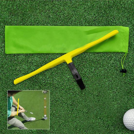 Ajutor pentru antrenament pentru golf în formă de T Durabilitate ridicată Reutilizabil Dimensiune compactă Ușoară Stânga dreptaci Instrument pentru golf