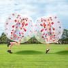 Inflatable Bumper Ball 1-Pack, 4FT/1.2M Body Sumo Zorb Balls for Teen & Adult, 0.8mm Thick PVC Human Hamster Bubble Balls for Outdoor Team Gaming
