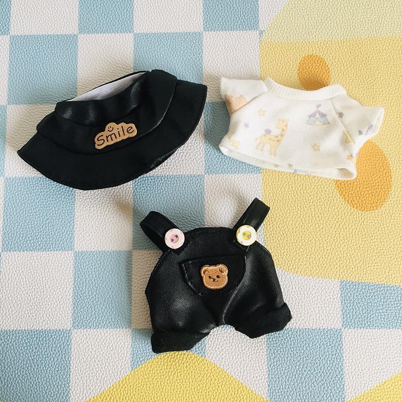 בגדי בובת קטיפה ויניל חמודה 17 ס"מ קופסה עיוורת - תליון LaBuBu שמלת אביזרים