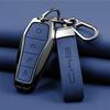 Zinc Alloy Car Key Case Cover for BYD Seal U DMI Song Plus Atto 3 Han EV Dolphin Mini Sealion 7 Protection Key Cover Accessories