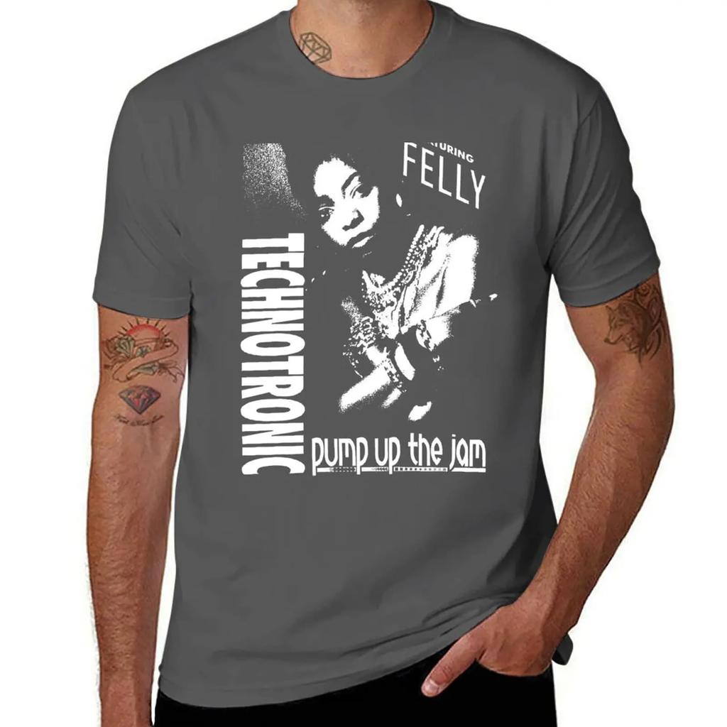 Technotronic - Pump Up The Jam (Remix) T-Shirt Shirts Graphic Tees Essential T Shirt Mens Cotton T Shirts