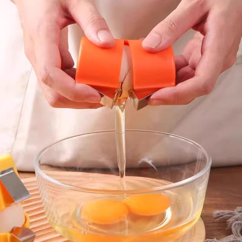 StainlessSteel Egg ShellCrackerTool for Baking, HeavyDuty ManualEgg Peeler with Quick Shell Removal, Kitchen Gadget for Cooking