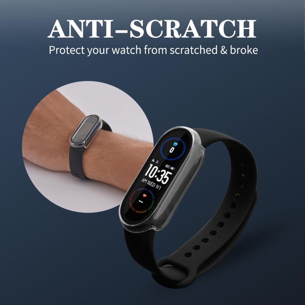 Fingerprint-proof Dust-proof Bumper Watch Frame Guard Shell Protective Cover PC Case