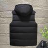 Autumn/Winter Men's Stylish Loose Cotton Vest - Trendy, Warm, Thickened Jacket