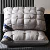OEING Feather Silk Cotton Neck Support Pillow