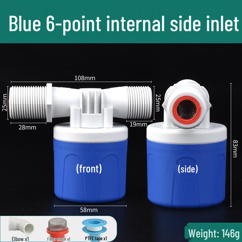 Automatic Water Tank Float Valve - Self-Stopping Water Level Controller