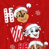 Paw Patrol Unisex Adult Santa Hat Christmas T-Shirt