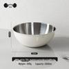 ZISIZ 316 Stainless Steel Dough Mixing Bowl with Lid