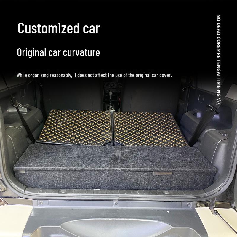 Suzuki Jimny Trunk Storage Organizer: Magic Box for Trunk Modification