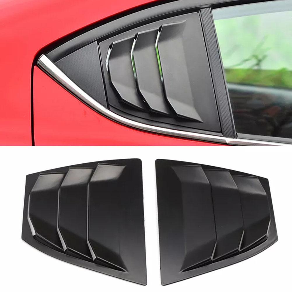 

Quarter Louver Trim Car Rear Door Louver Carbon Fiber Finish High Reliability Car Accessories Factory Specifications матовий чорний колір