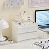 Stackable Multi-Layer Cosmetic Storage Box: High-End Skincare & Lipstick Organizer with Desktop Drawers