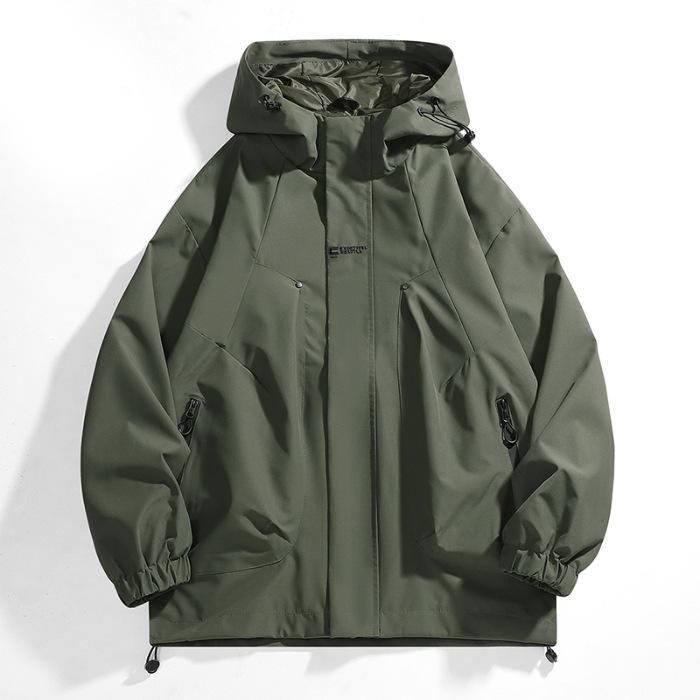 Nouvelle Veste Veste Homme et Femme Automne et Hiver Coupe-vent et Imperméable Veste de Travail Homme Extérieur Couple Costume d'Alpinisme Femme