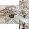 Trendy Mini Children's Crossbody Bag With Adorable Pearl Heart Design For Girls