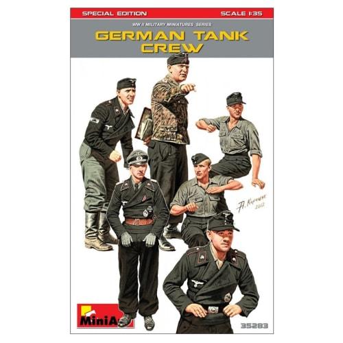 

Миниарт Масштаб 1/35 Немецкий танковый экипаж (Специальное издание из 6 предметов) Пластиковая сборная модель MA35283
