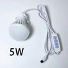 3-Color LED Camping Light Portable Hanging Tent Lamp Durable Dimmable Emergency Bulb  Outdoor