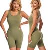Tuta Jumpsuit con Reggiseno Sportivo Monopezzo da Donna: Vestibilità Comoda con Imbottiture sul Petto, Sollevamento Glutei e Schiena Bella per Yoga e Fitness