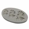 Silicone Bell Mold 3D Effect Making Pastries Decorating DIY Food Grade Christmas Theme Christmas Stencil for Cake Shop