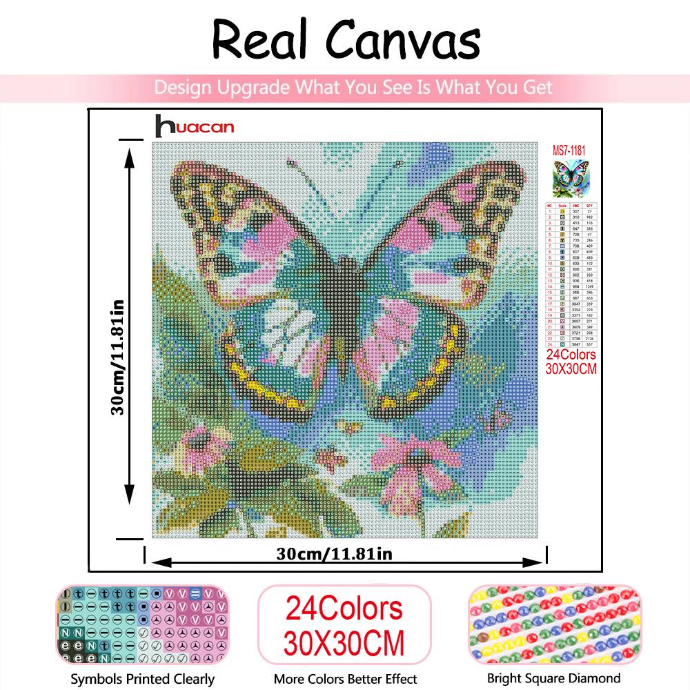 Diy Diamond Painting Mosaic Butterfly Full Square/Round Embroidery Cross Stitch Animal Daisy Crystal Home Decor