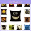 High-quality Cotton Linen Halloween Pillow Cover For Sofa Bed And Car Decoration