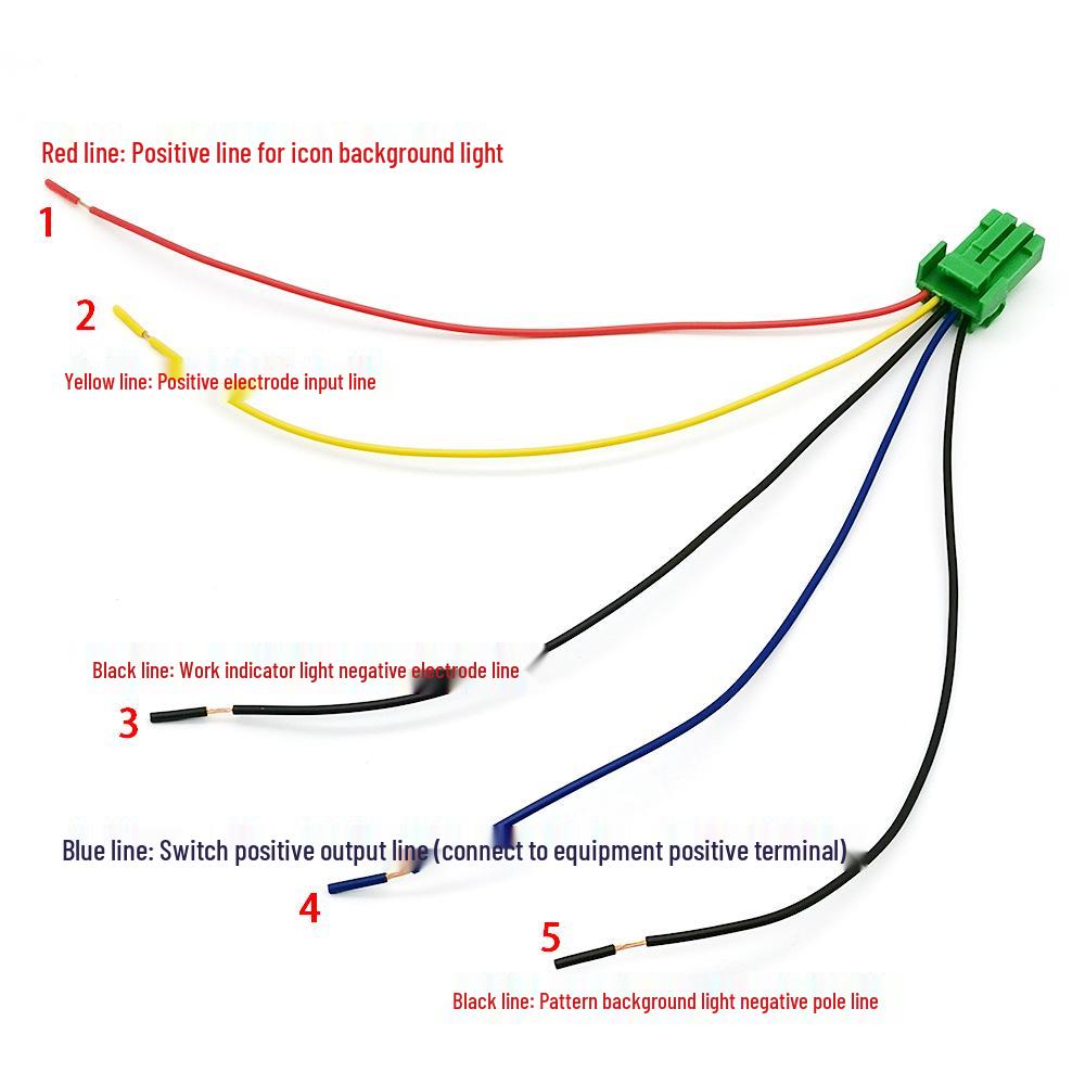 LED Radar Power Fog Light Switch with Tail Wire for Toyota Camry/Corolla