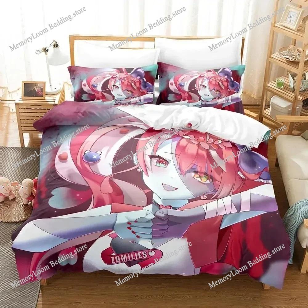 Anime Series Popular Kureiji Ollie KUREIJI OLLIE Bedding Set Full/Queen Size Duvet Cover Pillowcase Kids Bedroom Decor Soft Set