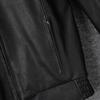 Black Genuine Cow Men Leather Jacket Loose Oversized Flight Jackets  Real Cowhide Men's Coat Autumn Spring