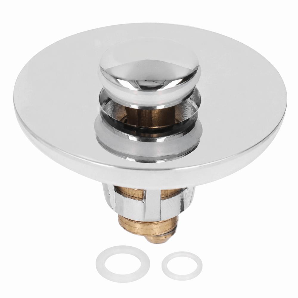 Push Button Sink Drain Stopper Brass Basin Drain Filter Durable Bounce Core Stopper  Kitchen Sink