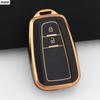 2 3 4 Buttons Hot TPU Car Key Case Fob Keychain Shell For Toyota CHR Camry Corolla RAV4 Highlander C-HR Prius Land Cruiser Prado