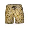 Herren-Sommershorts mit Lebensmittelrealismus, 3D-gedruckt, Strandshorts, Strand-Badeshorts