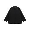 MLB Güz Kış 22 New York Yankees Logolu Nakışlı Günlük Bol Blazer Unisex blazer Siyah 3AJKB5124-50BKS