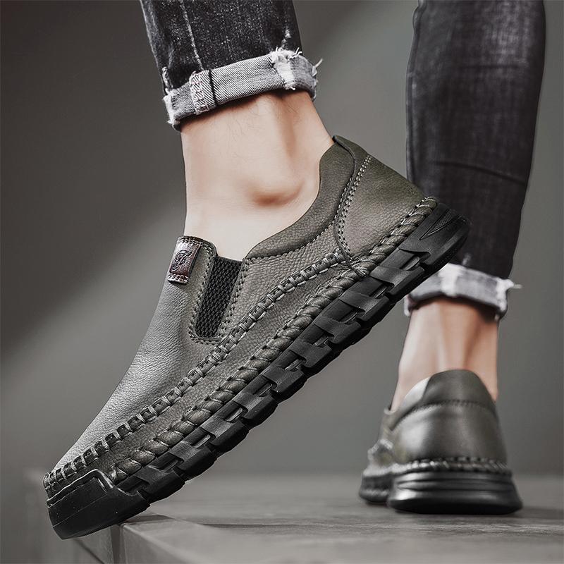 Fashion Handmade Men's Leather Shoes High Quality Hot Selling New Design Styles Leisure Business Office Daily Outdoor Comfortable Shoes
