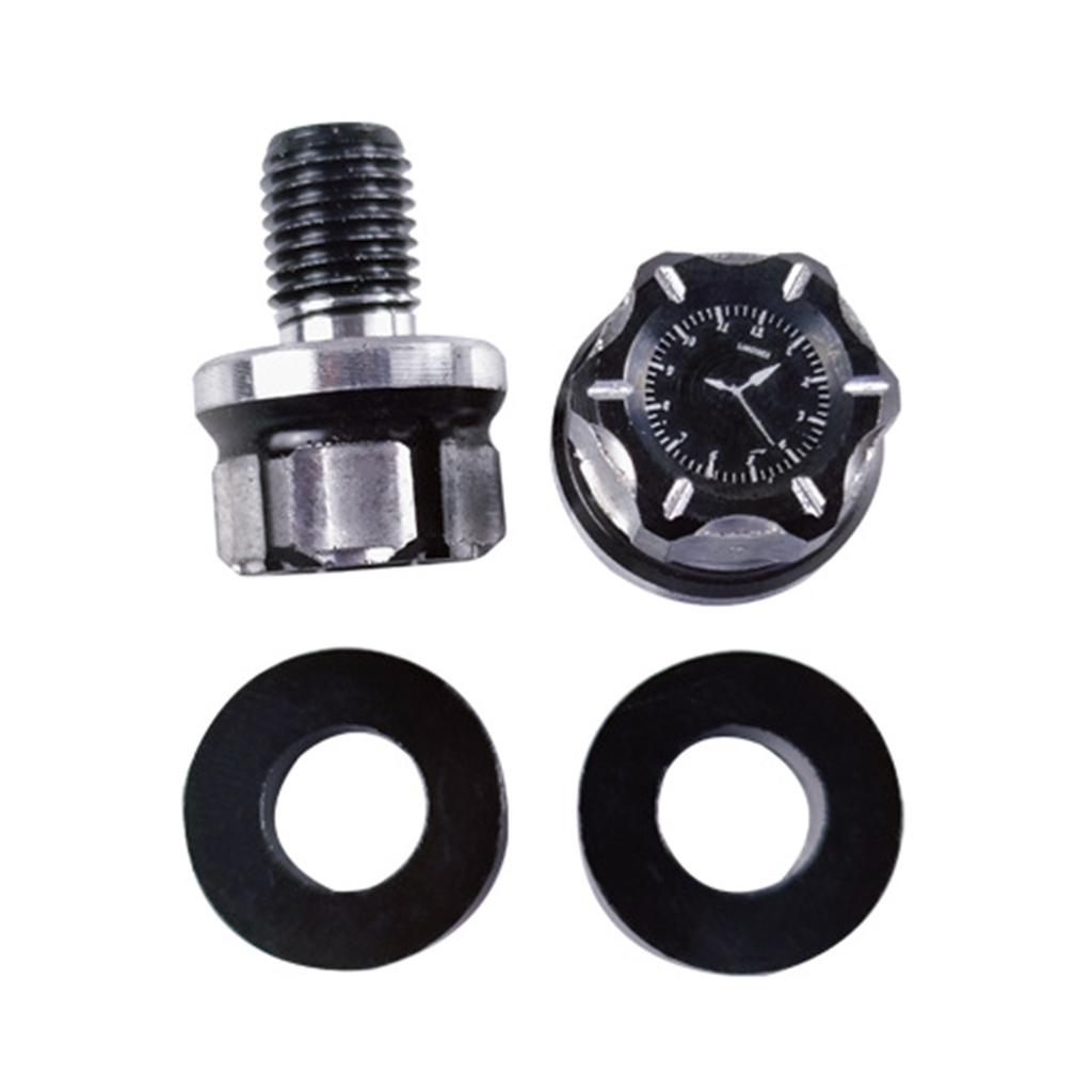 Rear View Screws Motorcycle Decorative Accessory Aluminum Hole Plugs for Most Motorbike Scooter