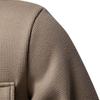 Autumn And Winter New Fleece Thickened Waffle Men'S Lapel Cardigan Jacket Foreign Trade Pocket Coat Top Men