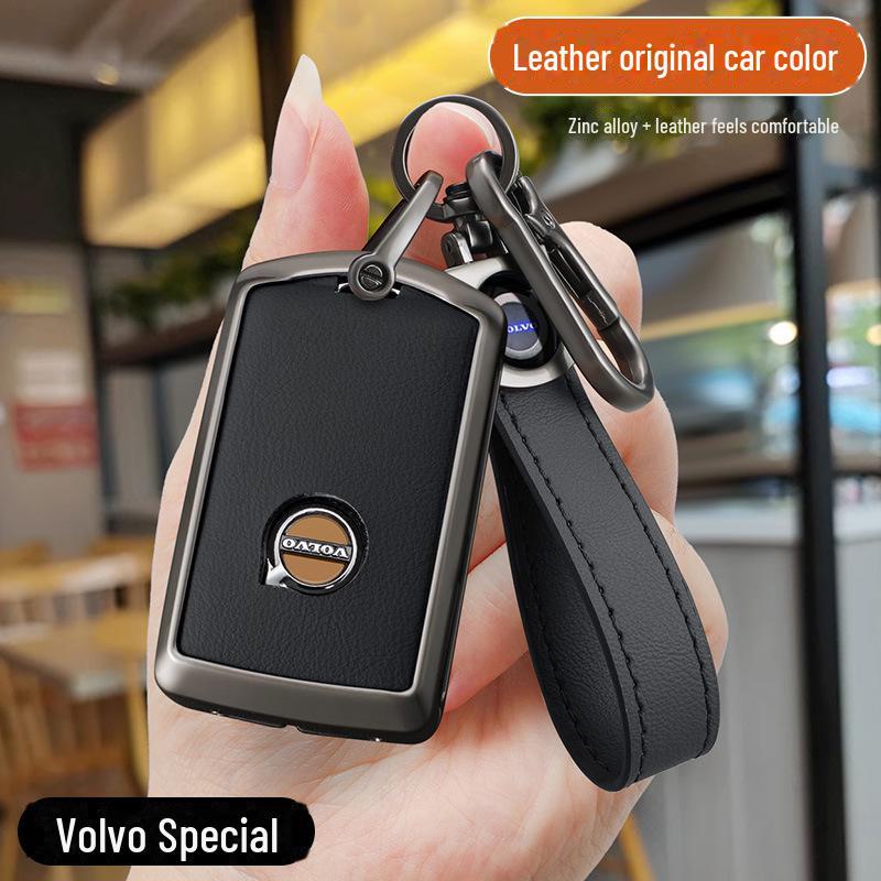Volvo Key Cover for 21/22 Models XC60, S90, XC90, XC40, V90, S60L, V40 - Metal Car Case