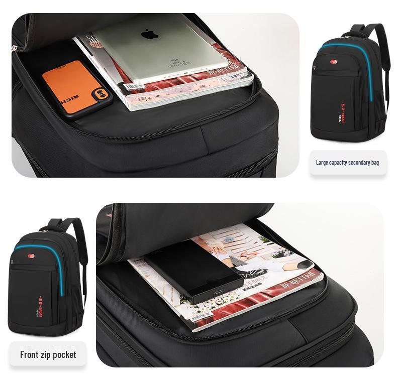 Herren Rucksack mit großem Fassungsvermögen, multifunktional, lässig, für Geschäft und Reise