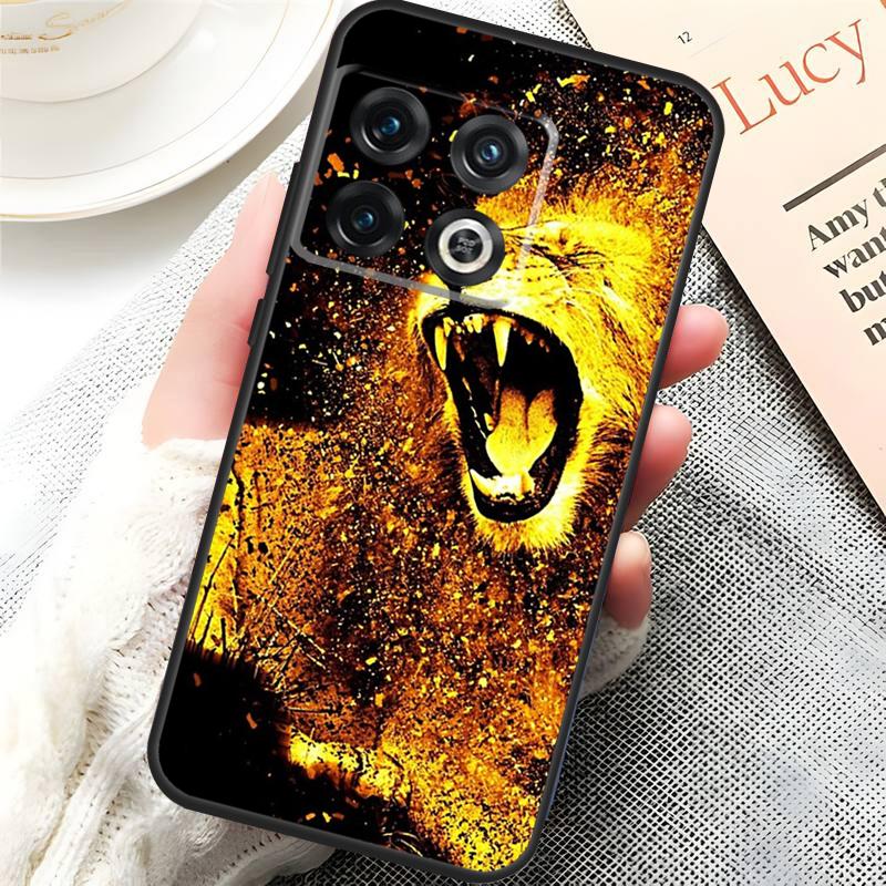 Roaring Lion Cover For OnePlus 15 13 13R 13T 12 12R 10T 11 10 Pro OnePlus Nord 5 CE 3 4 Lite N20 N30 Case