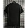 Men'S Trendy Graphic Tee with Short Sleeves Featuring The Phrase 'MY WIFE SAID NO' for Casual Street Style