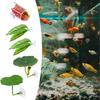 Betta Hammock Leaf Sleeping Bed For Fish Tank Set Of 5 Aquarium Decoration Habitat For Spawning Resting Guppy Sleeping Bed