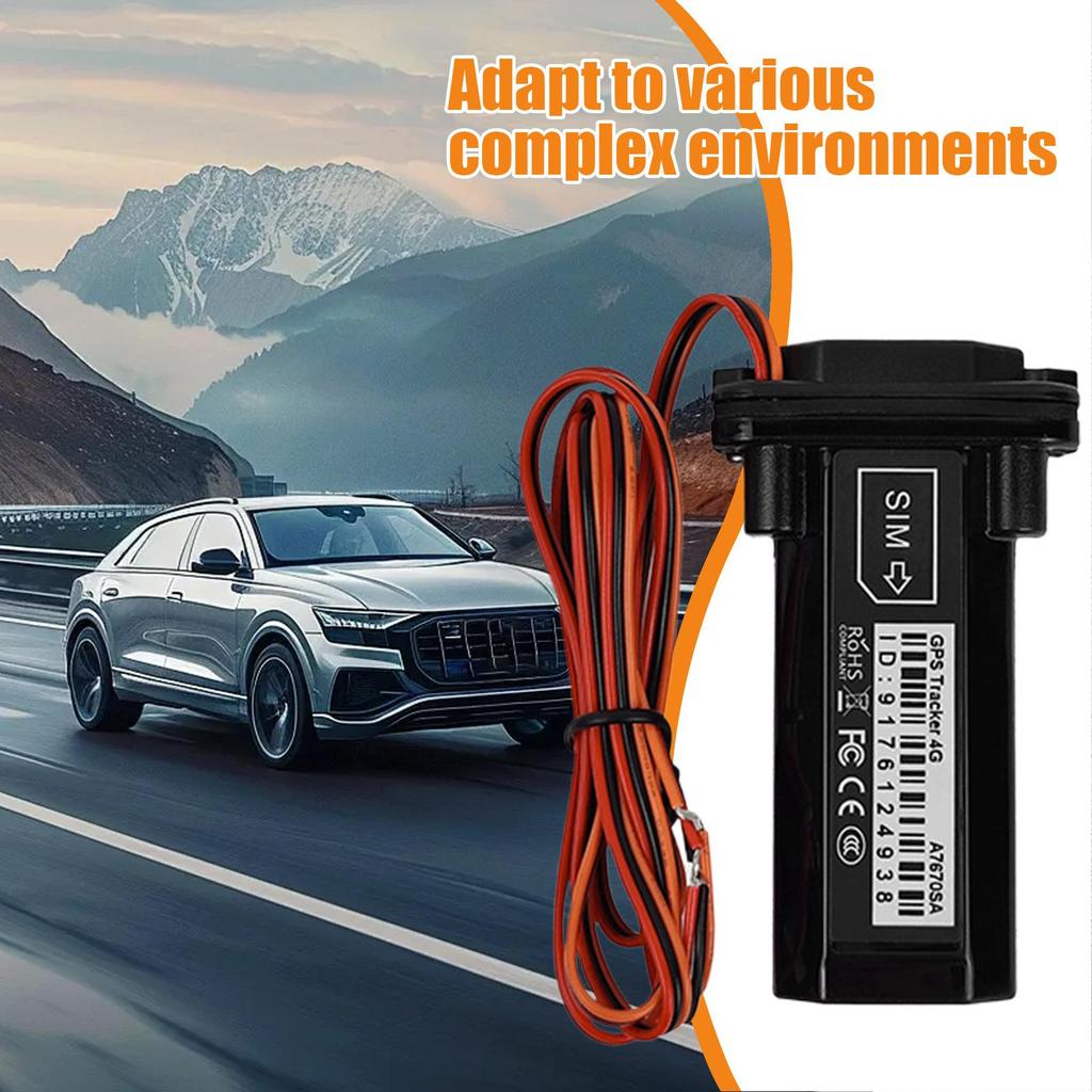 Vehicle Tracker Waterproof GPS Tracker For Car High-Accuracy Locator For Vehicle Taxi Truck Trailer Theft Prevention