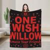 Obsession  Horror Movie Blanket  Wool Funny Warm Throw Blanket for Coverlet Decoration
