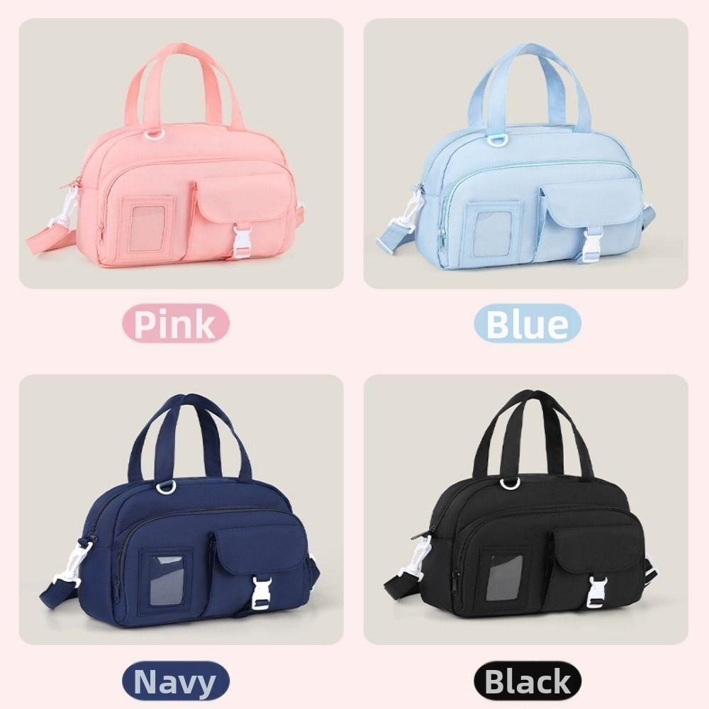 Large Capacity Shoulder Bag Nylon Overnight Duffle Bags Portable Tote Bag  Gym