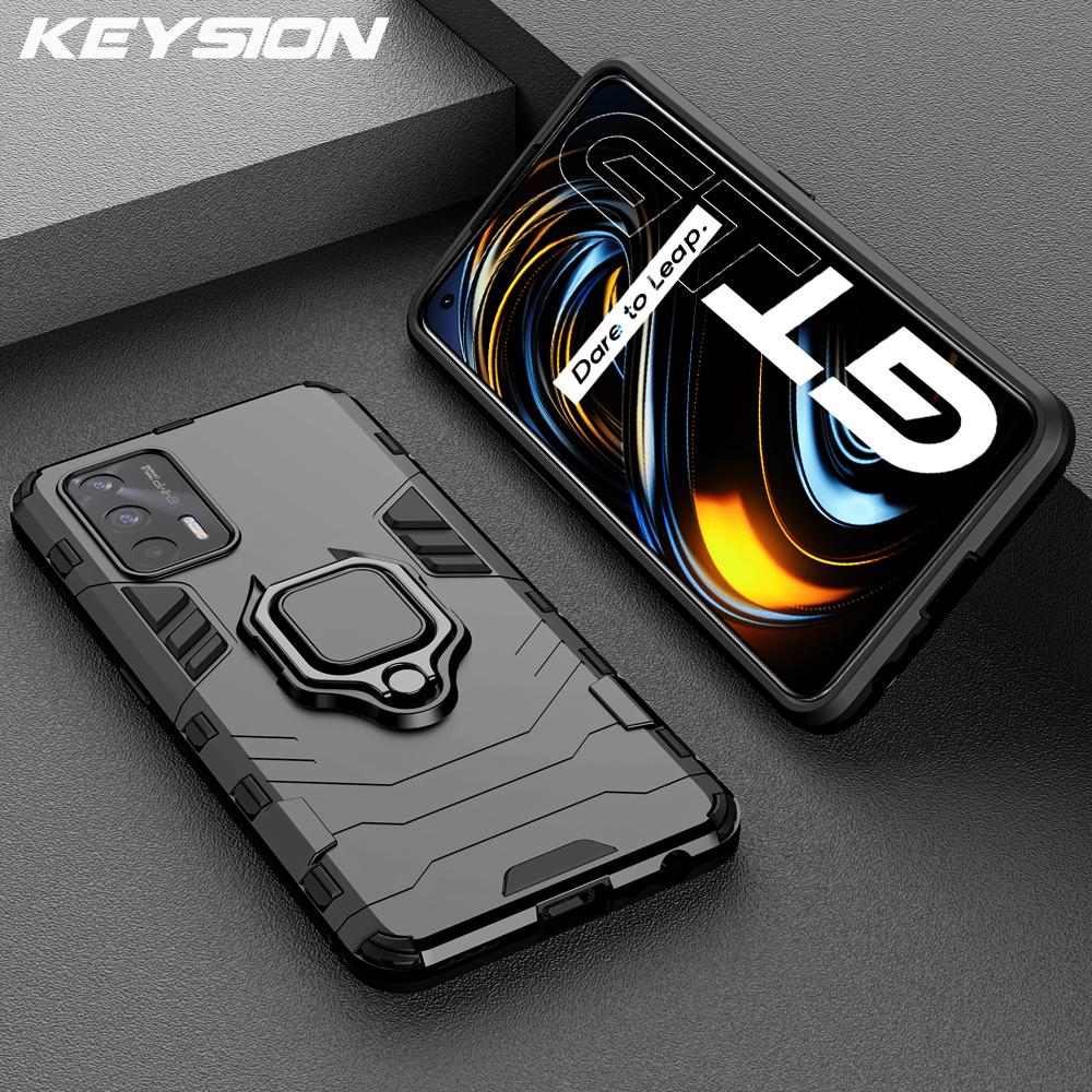 

Ударопрочный броневой чехол для Realme GT 5G GT Neo Ring Stand Задняя крышка телефона для OPPO Realme X7 Max 5G индия X7 Pro Ultra