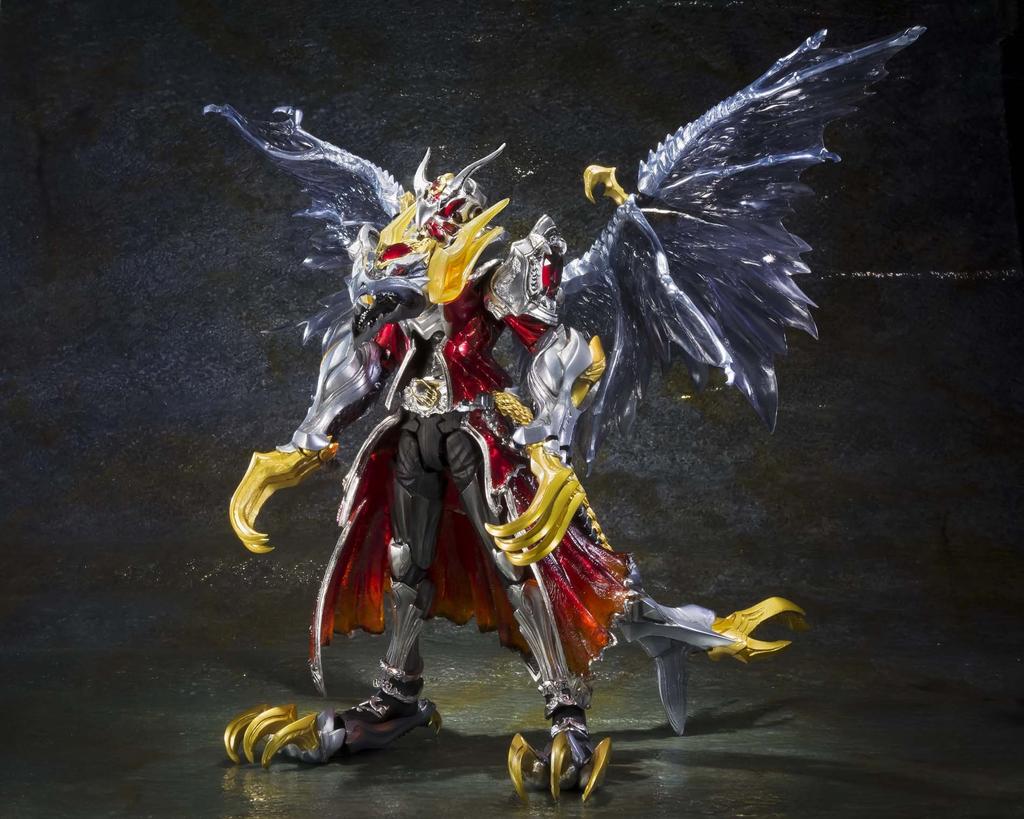 TAMASHII NATIONS Kamen Rider Wizard Flame Dragon All approximately ABS PVC action figure S.I.C. & Dragon, 190mm, & & die-cast pre-painted [Used]