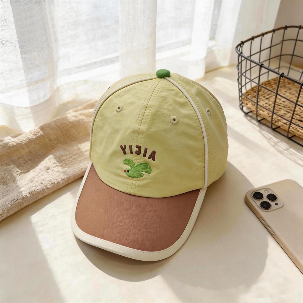 Children Quick Dry Hat 50-54cm Spring Summer Simple Boys Baseball Cap Stylish Personality Girls Visor Sun Hat Sunscreen Cap